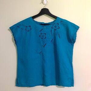 VINTAGE linen top
